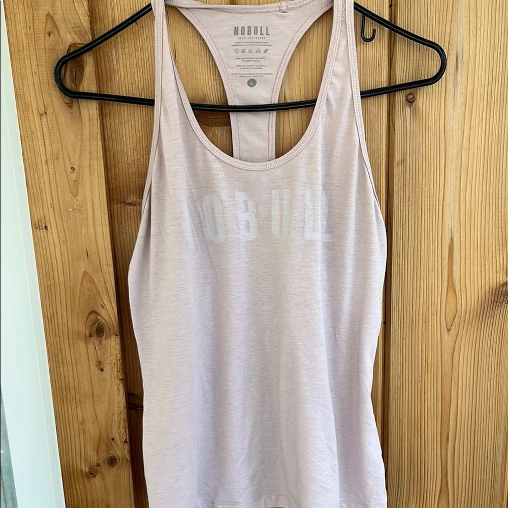 NOBULL Women's Pink Tank Top